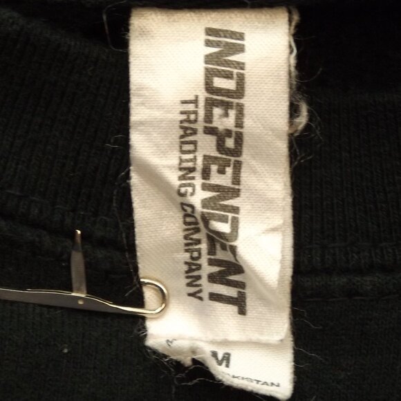 LOGIC Sweatshirt, M, Black, NO PRESSURE, Blue/Orange, Suspended man, 2 Sided - Picture 10 of 11